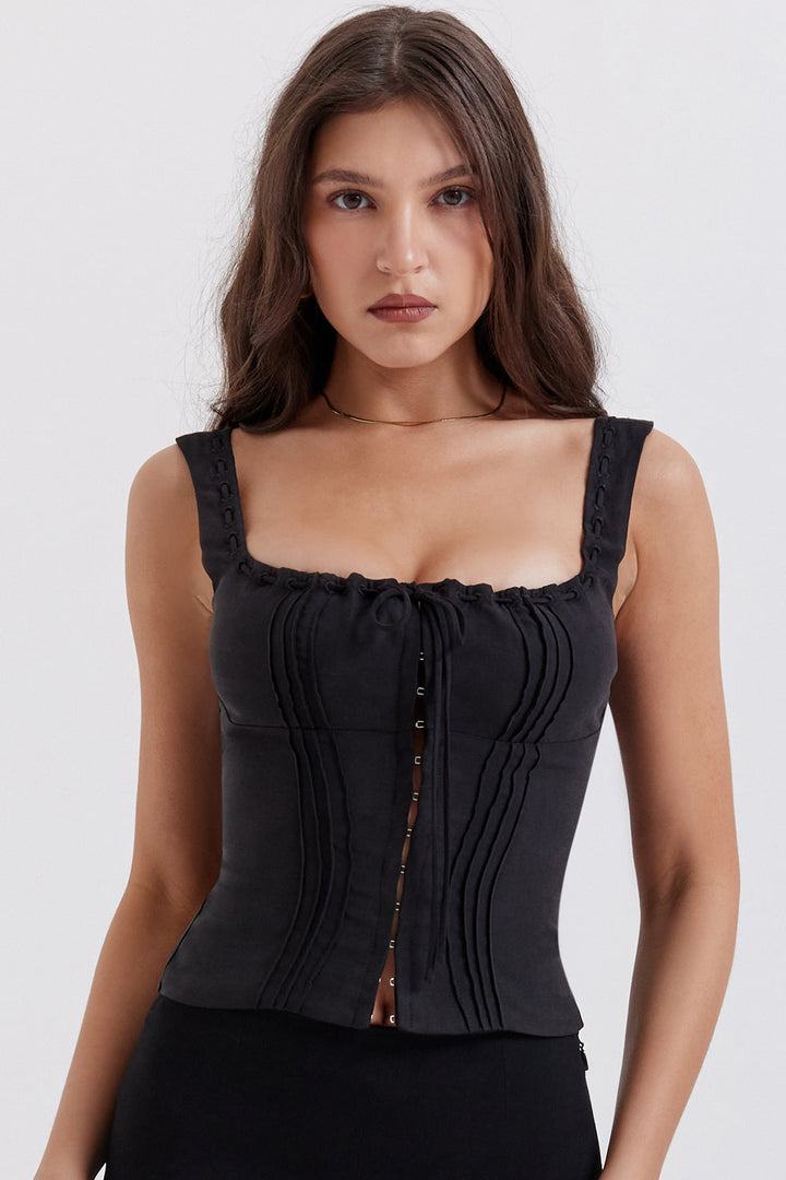 Levoire | Top Inspiré Par Un Corset Élégant XL