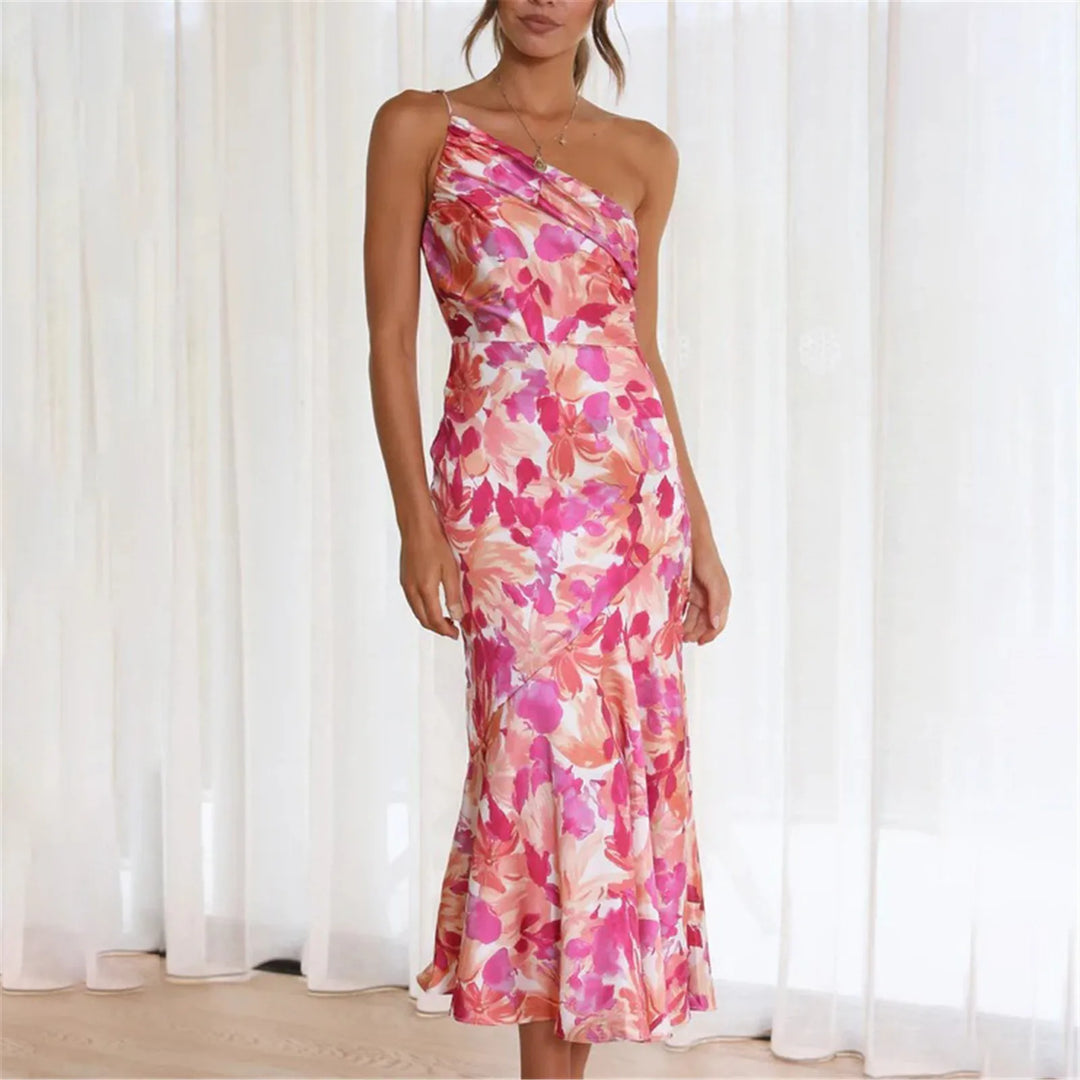 Levoire | Robe D'Été Luxueuse Rosa