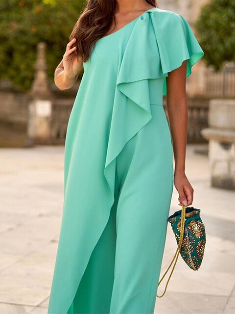 Levoire | Short Summer Overall Vert