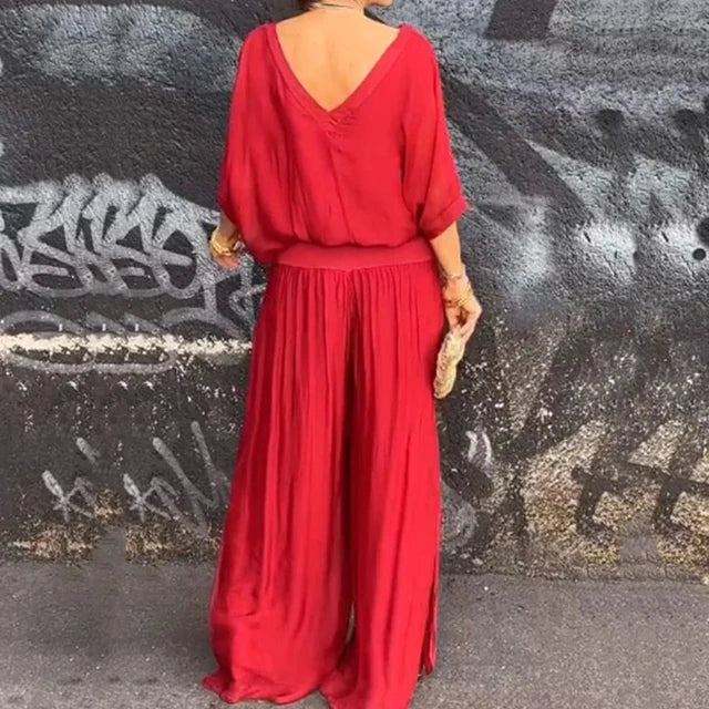 Levoire | Haut Et Pantalon Élégants Rot