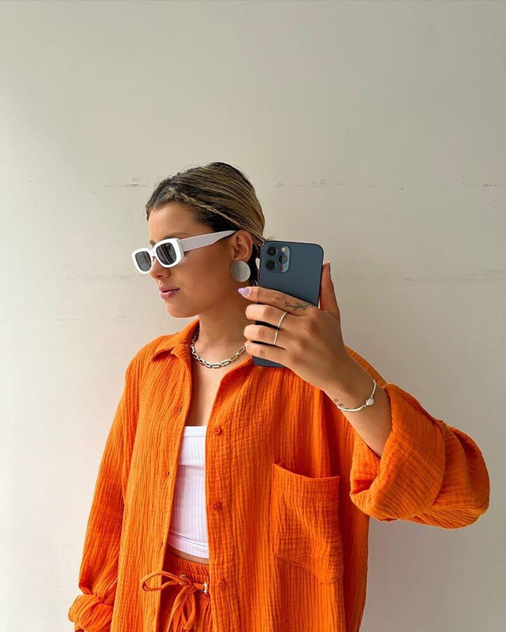 Levoire | Ensemble Assorti Pantalons Décontractés À Deux Pièces & Chemises À Revers Est Une Tendance Phare Cet Été