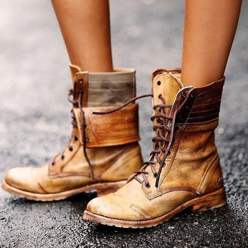 Levoire | Bottes Rondes À Bout Antidérapant Confortables Lumière brune