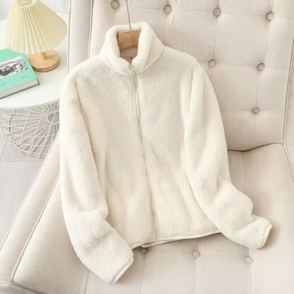 Levoire | Veste Décontractée Douce Hiver Beige