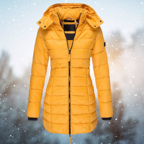 Levoire | Veste matelassée extra chaude pour femme Jaune