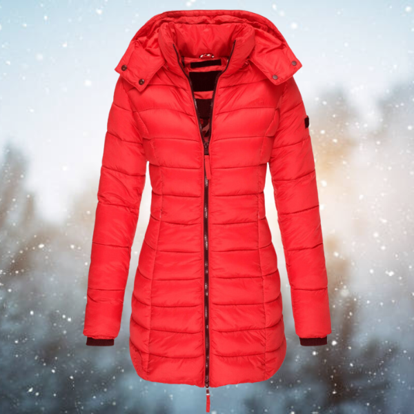 Levoire | Veste matelassée extra chaude pour femme Rouge
