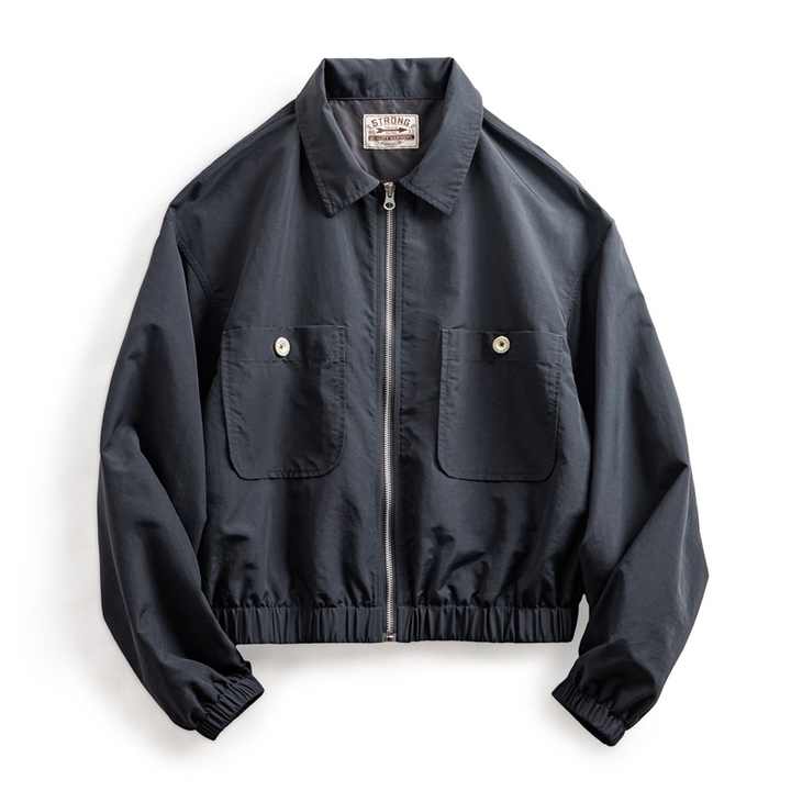 Levoire | Veste De Baseball Vintage Pour Dames Gris