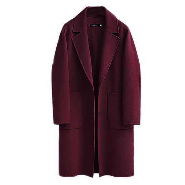 Levoire | Manteau Long Élégant Pour Femmes Bordeaux