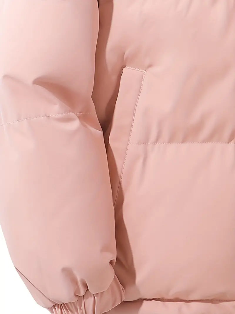 Dame doudoune en 100 % polyester pour l'hiver