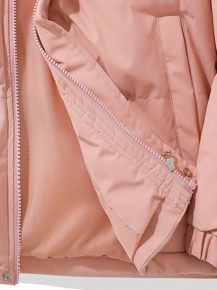 Dame doudoune en 100 % polyester pour l'hiver