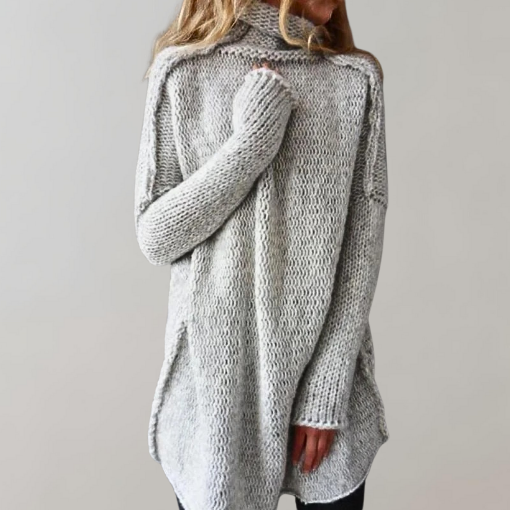 Levoire | Pull long confortable Gris
