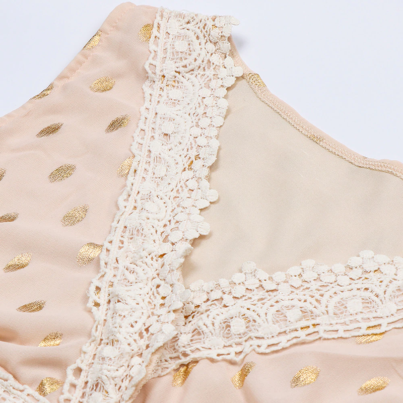 Levoire | Robe Maxi Belle Boho En Dentelle Robe D'Été Pour Toutes Les Occasions