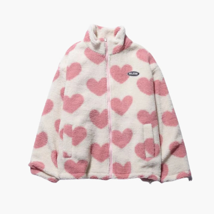 Levoire | Veste Réversible Doublée En Cœur