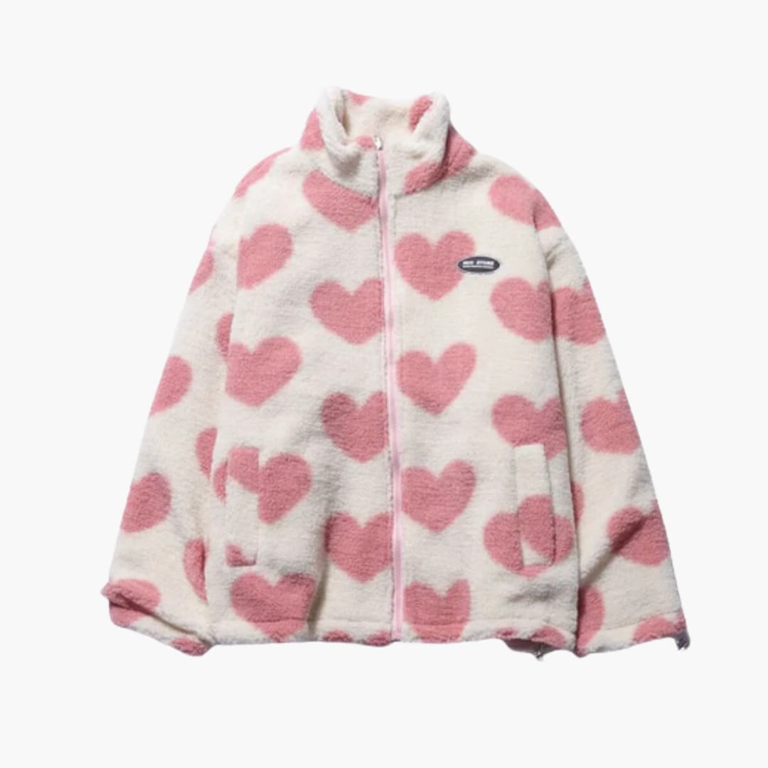 Levoire | Veste Réversible À Cœurs