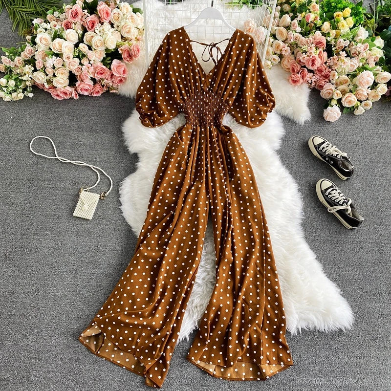 Levoire | Combinaison À Motif À Pois Kaffe Une taille