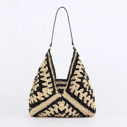 Levoire | Sac À Main En Paille Vintage