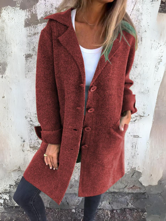 Levoire | Manteau Long Décontracté Rot