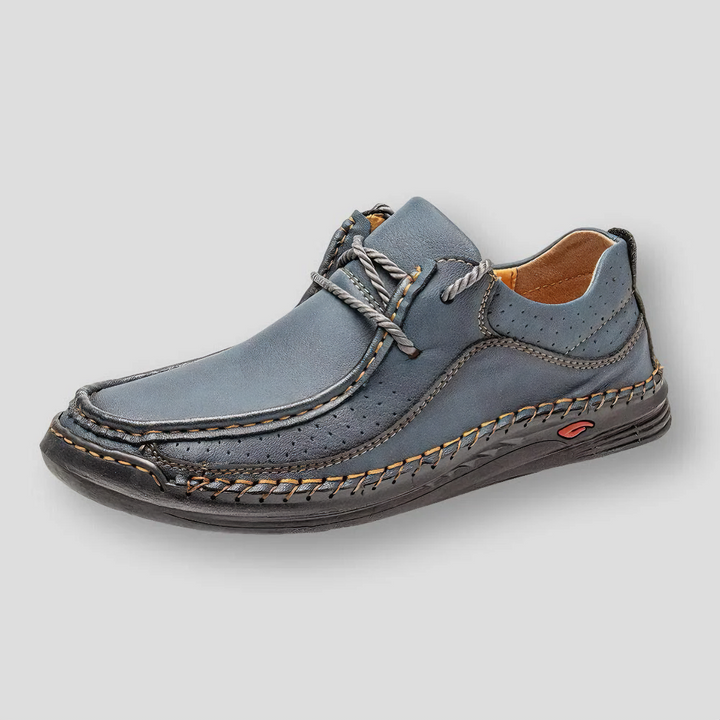 Levoire | Chaussures artisanales confortables sans glissement Bleu