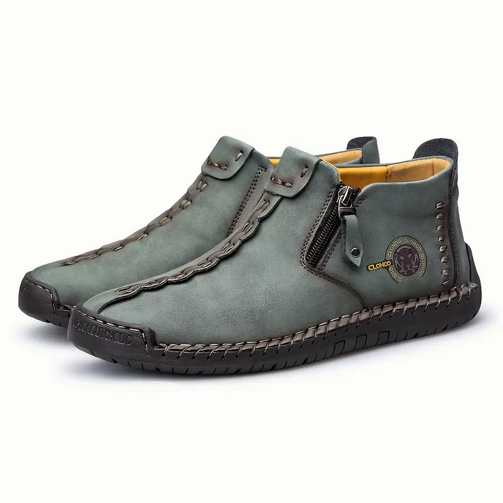 Levoire | Antidérapant Bottes Étanches avec Fermeture Éclair Gris