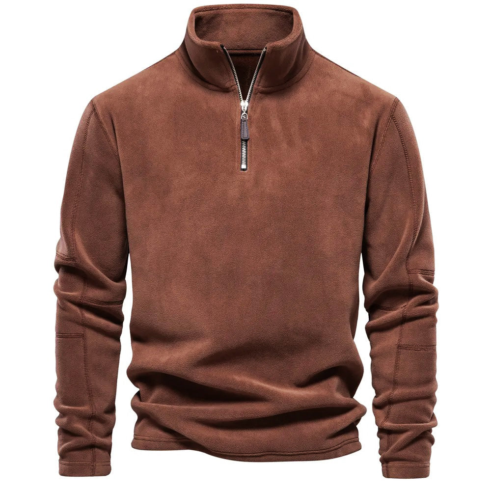Levoire | Pull Balder En Maille Élégant Et Confortable Pour Hommes Braun