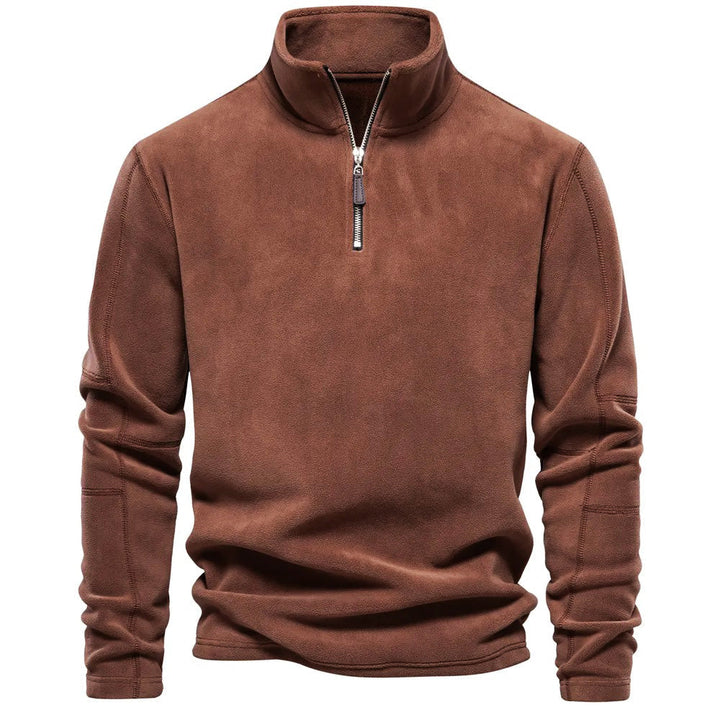 Levoire | Pull Balder En Maille Élégant Et Confortable Pour Hommes Braun