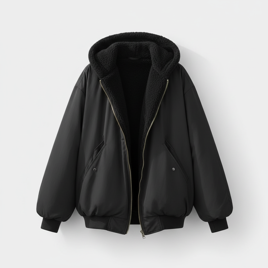 Veste d'hiver surdimensionnée confort | Avriane