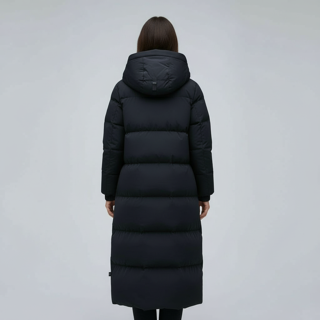 Veste d'hiver longue coupe-vent femmes | Avriane