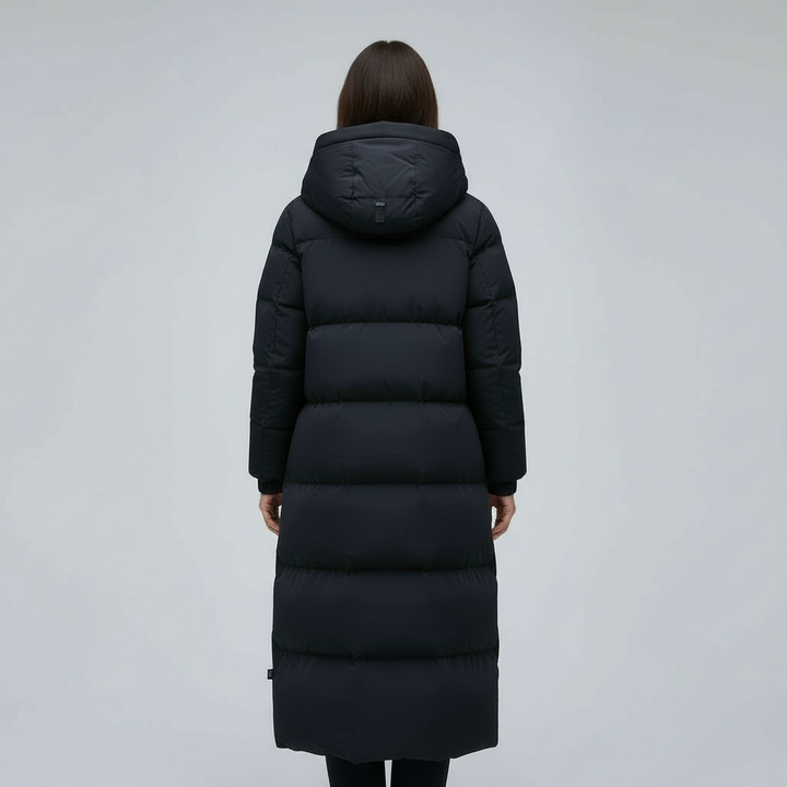 Veste d'hiver longue coupe-vent femmes | Avriane