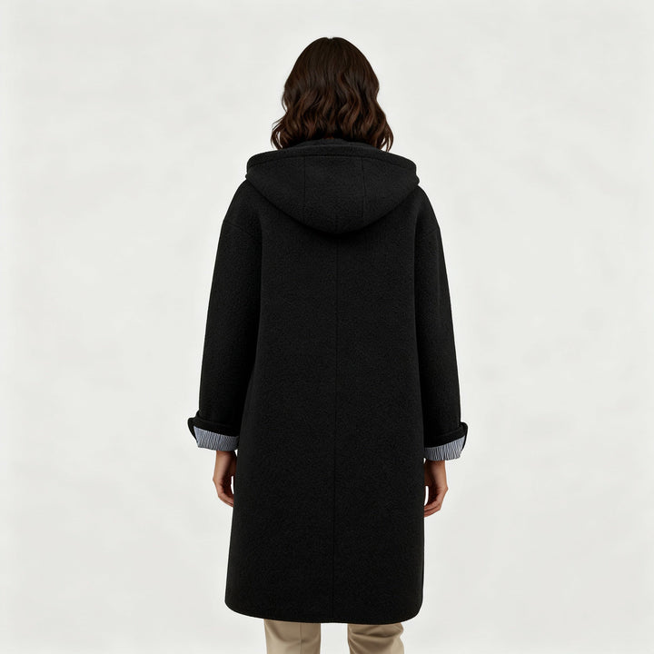 Manteau d'hiver élégant pour femmes Confort Manteau long en polaire | Avriane