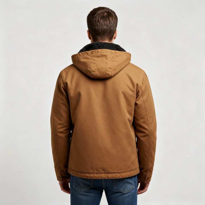 Veste d'hiver extérieure imperméable fonctionnelle avec capuche en polyester | Avriane