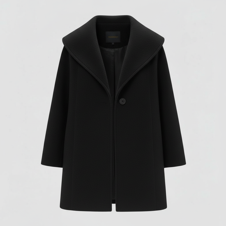 Manteau femme coupe-vent avec col châle | Avriane