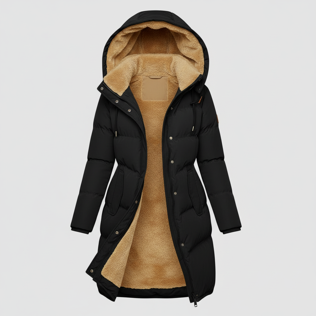Veste isolée luxueuse pour femmes confort douillette en coton | Heidi-Mode