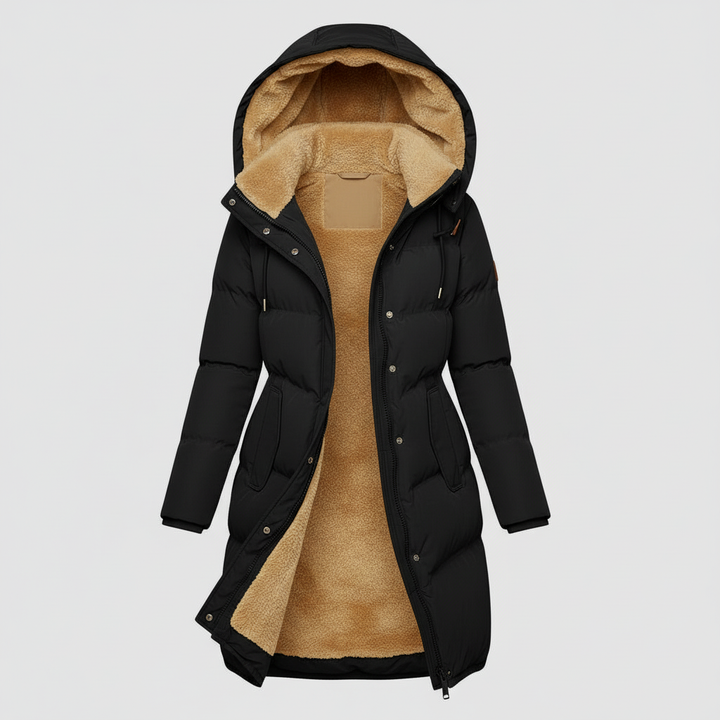 Veste isolée luxueuse pour femmes confort douillette en coton | Heidi-Mode