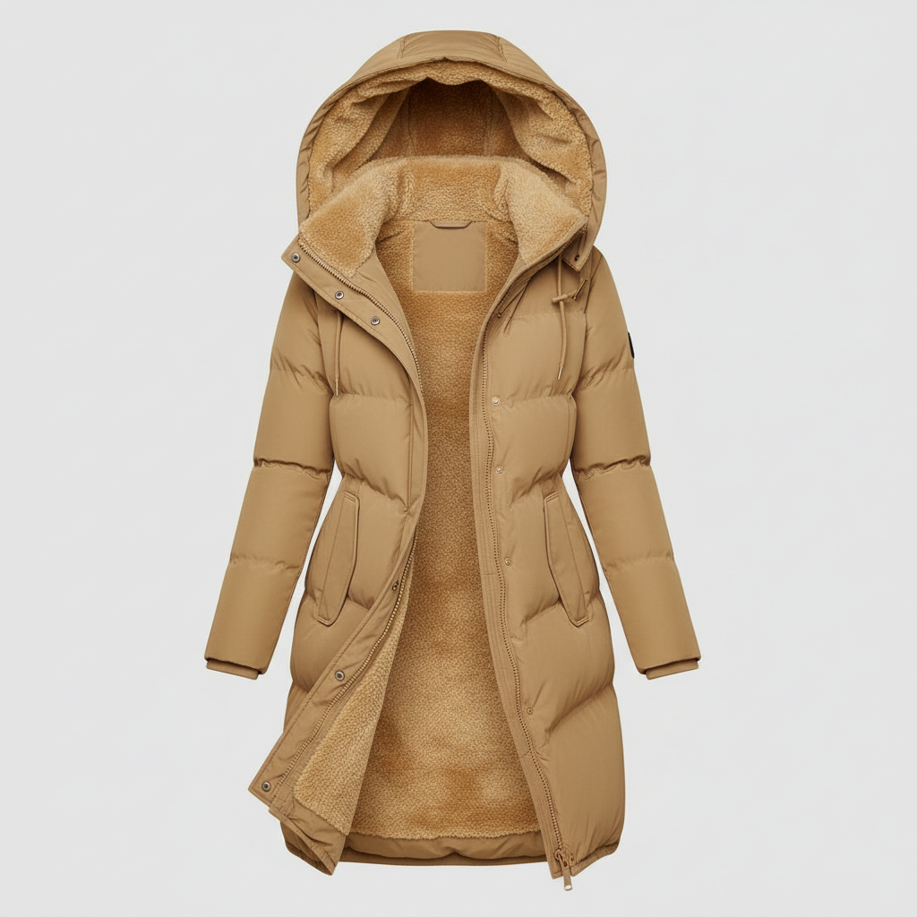 Veste isolée luxueuse pour femmes confort douillette en coton | Heidi-Mode