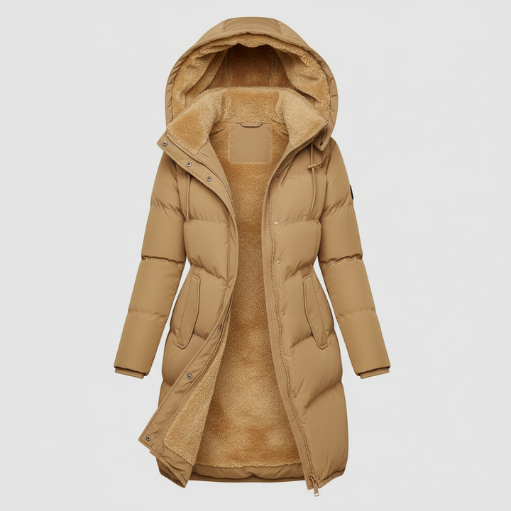 Veste isolée luxueuse pour femmes confort douillette en coton | Heidi-Mode
