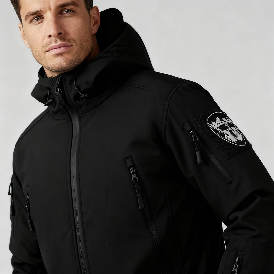 Avriane Ensemble Outdoor pour hommes avec veste à capuche et pantalon cargo