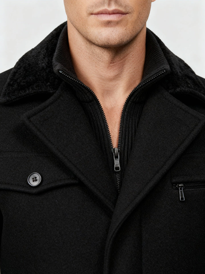 Veste d'hiver d'affaires imperméable pour hommes | Avriane