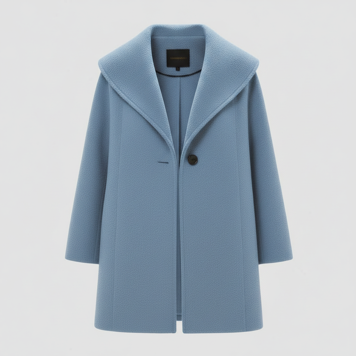 Manteau femme coupe-vent avec col châle | Avriane