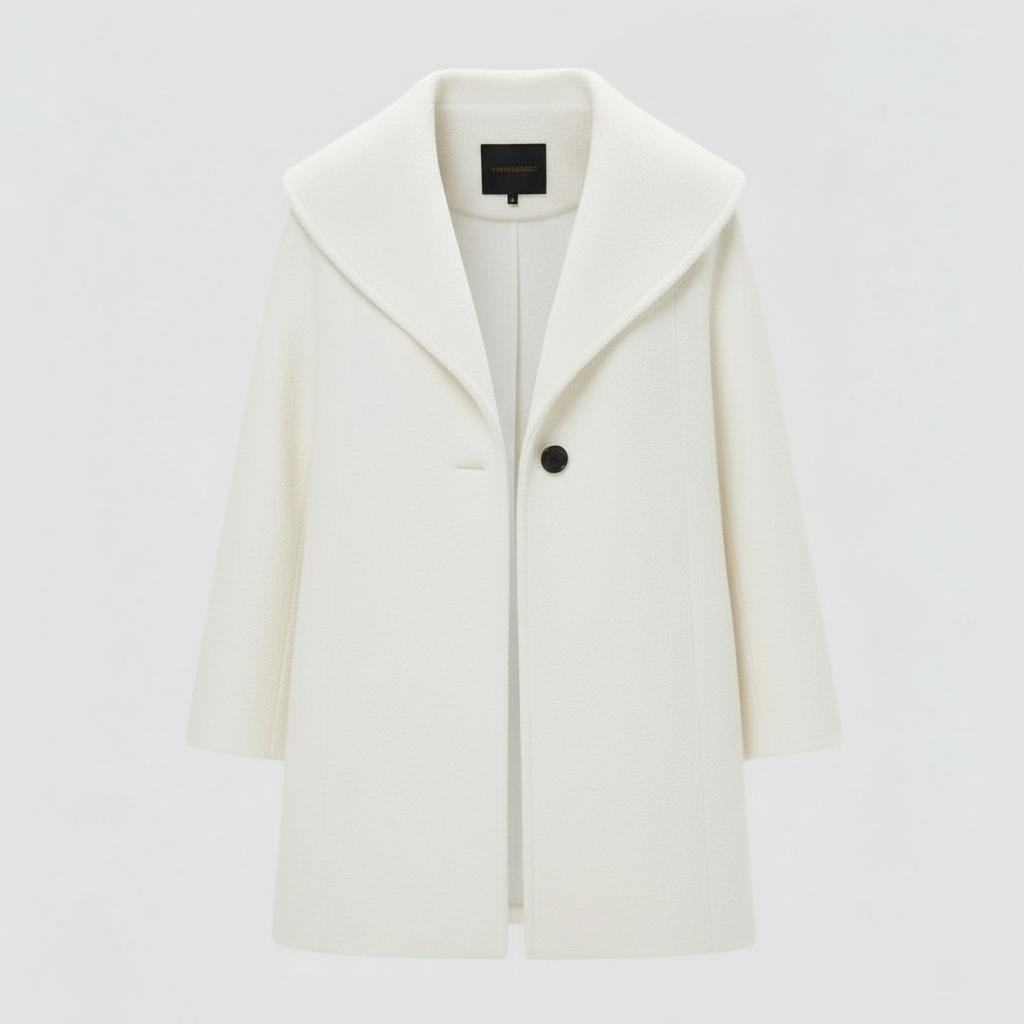 Manteau femme coupe-vent avec col châle | Avriane