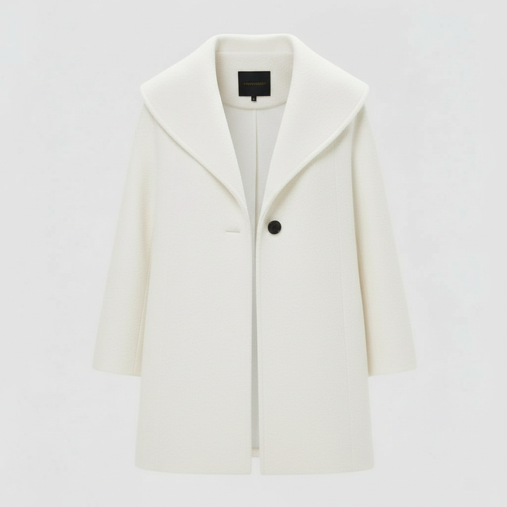 Manteau femme coupe-vent avec col châle | Avriane