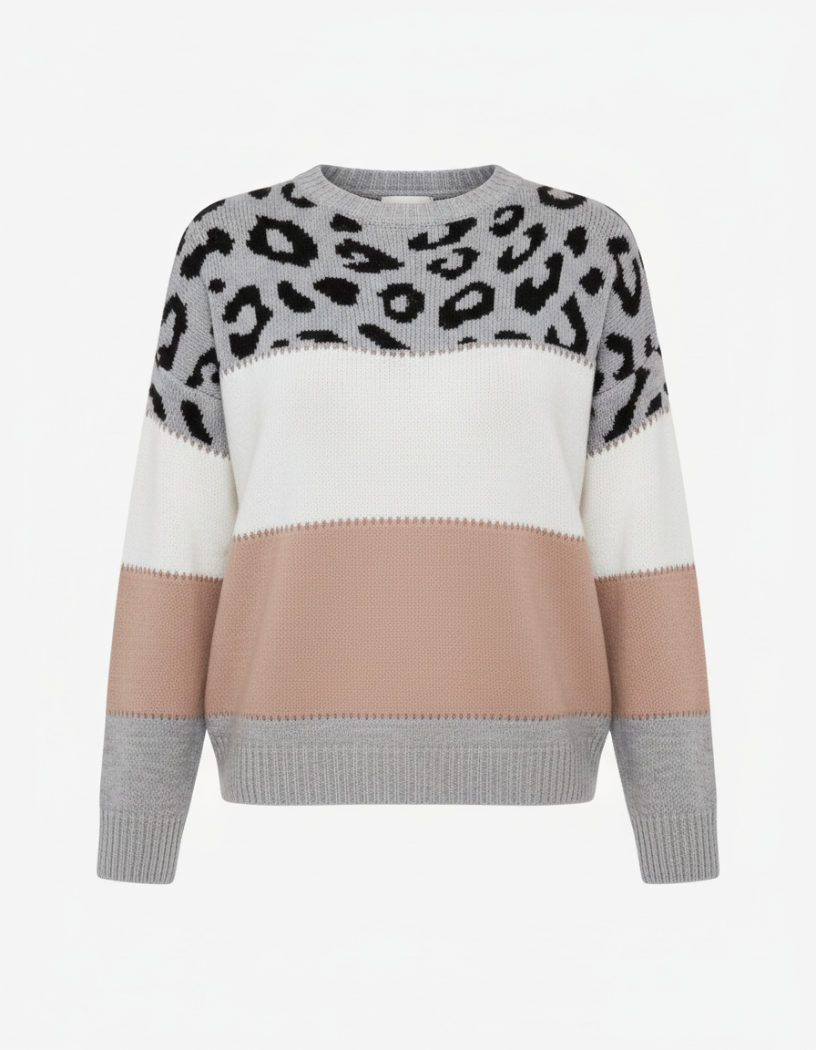 Pull femme tendance imprimé | Avriane