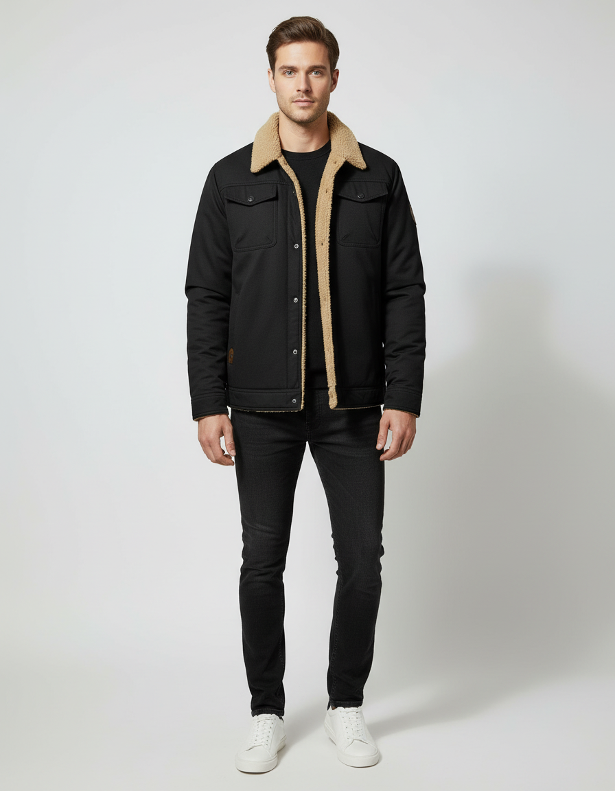 Veste bomber légère d'hiver pour hommes | Avriane