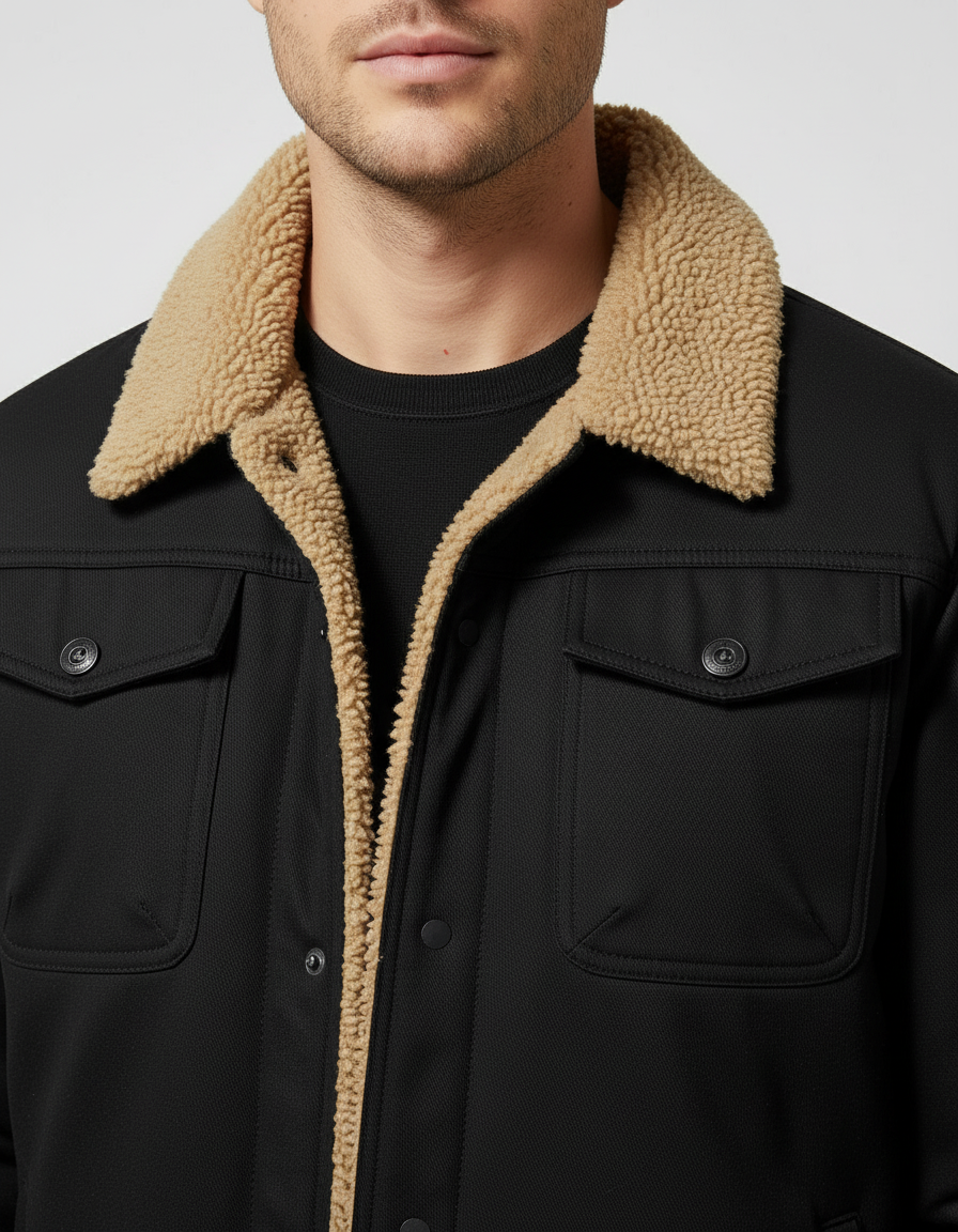 Veste bomber légère d'hiver pour hommes | Avriane