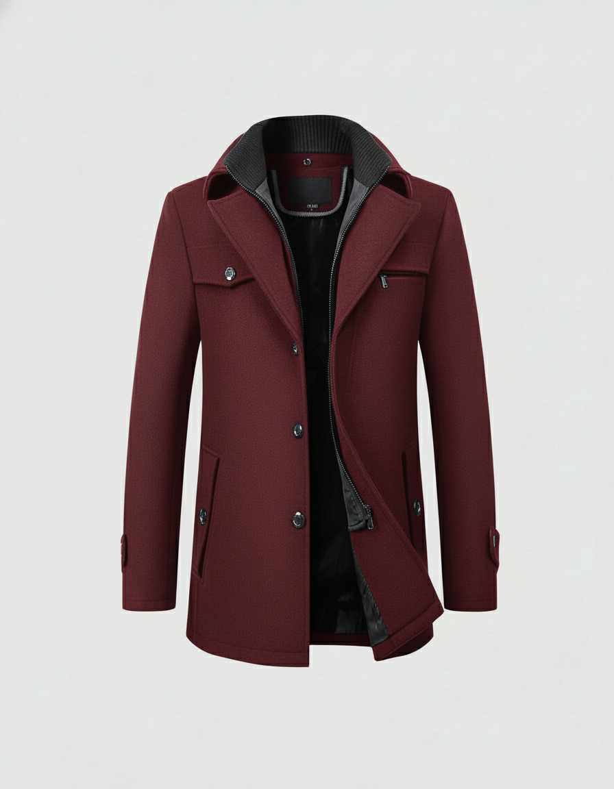 Veste d'hiver d'affaires imperméable pour hommes | Avriane