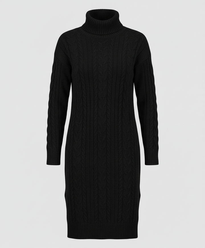 Robe en tricot élégante et chaude hiver | Heidi-Mode