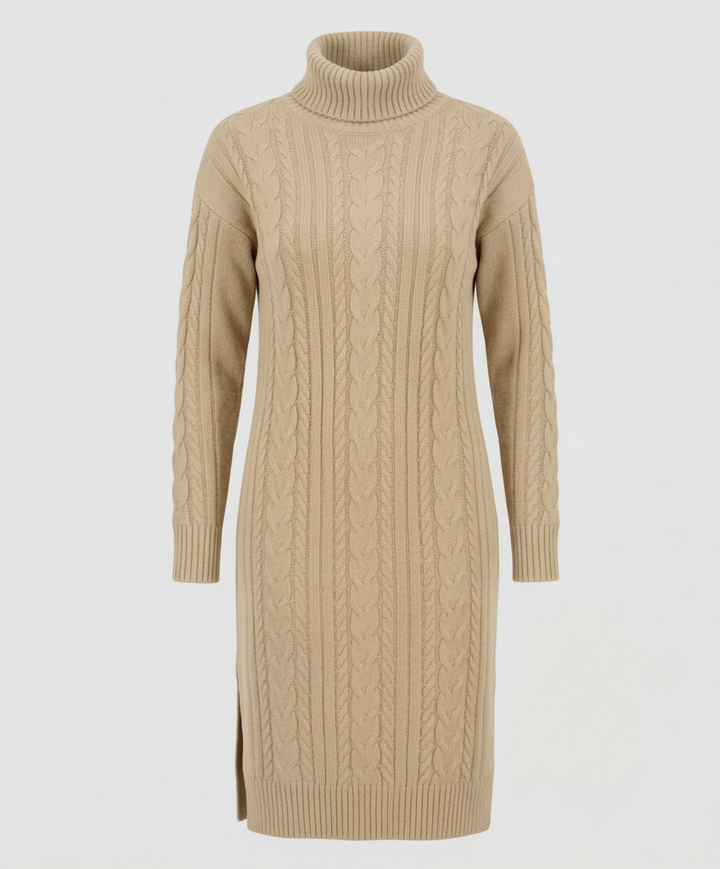 Robe en tricot élégante et chaude hiver | Heidi-Mode