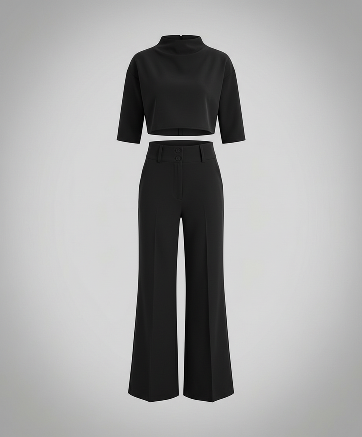 Pantalon ajusté d'automne pour femmes | Heidi-Mode