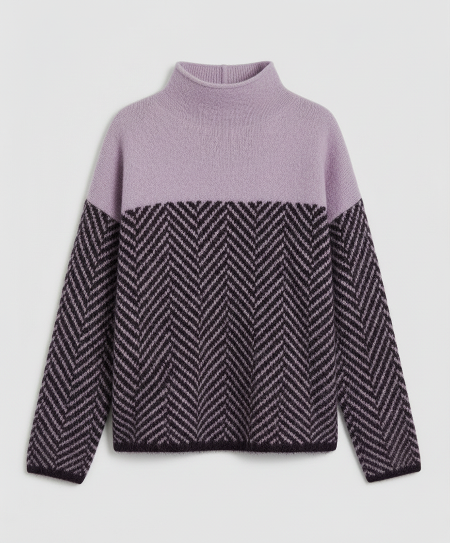 Pull à col roulé élégant et doux | Avriane