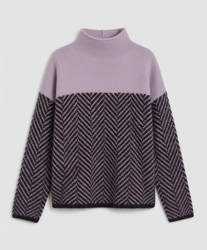 Pull à col roulé élégant et doux | Avriane