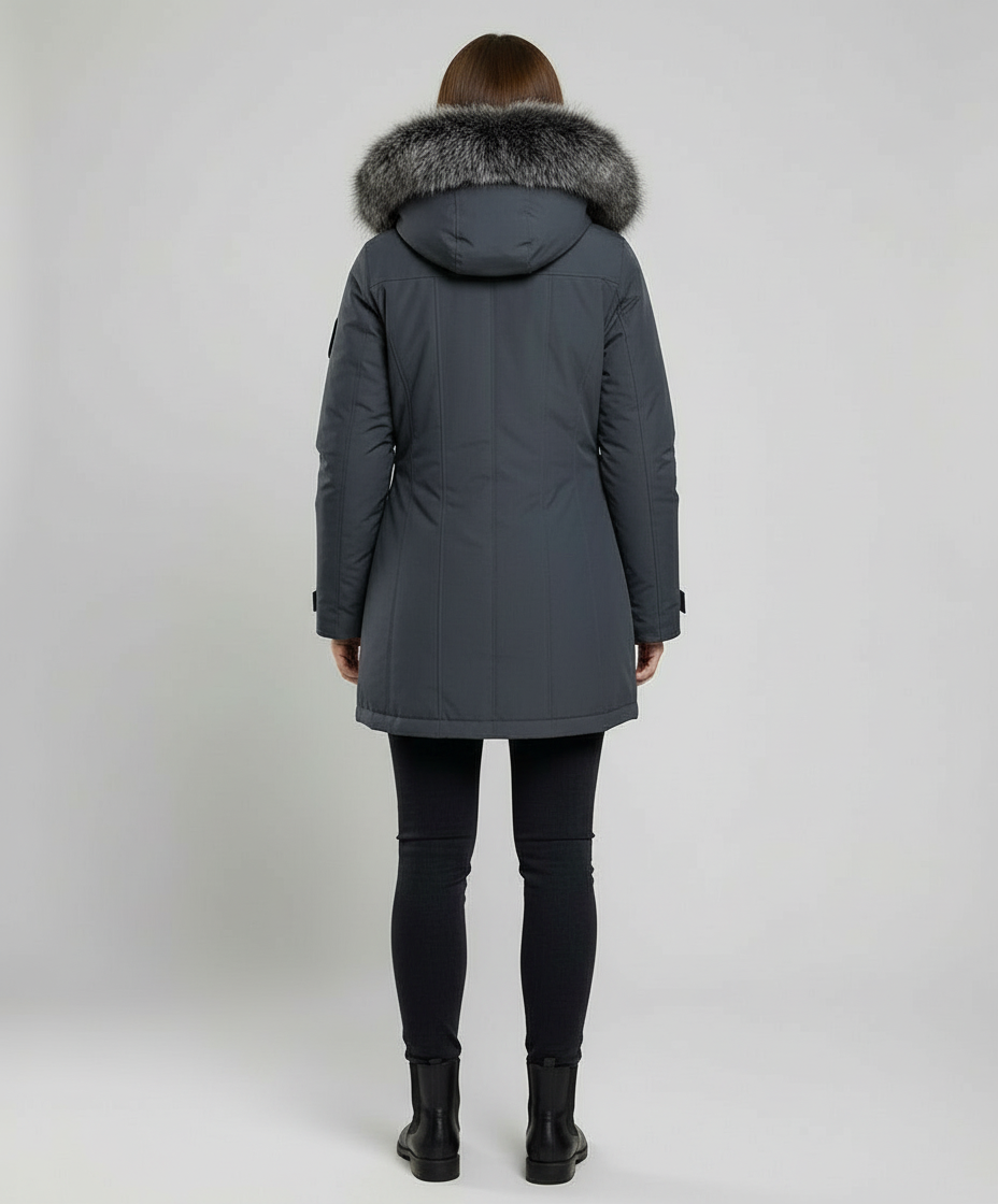 Parka d'hiver plus chaude femmes à capuche | Avriane
