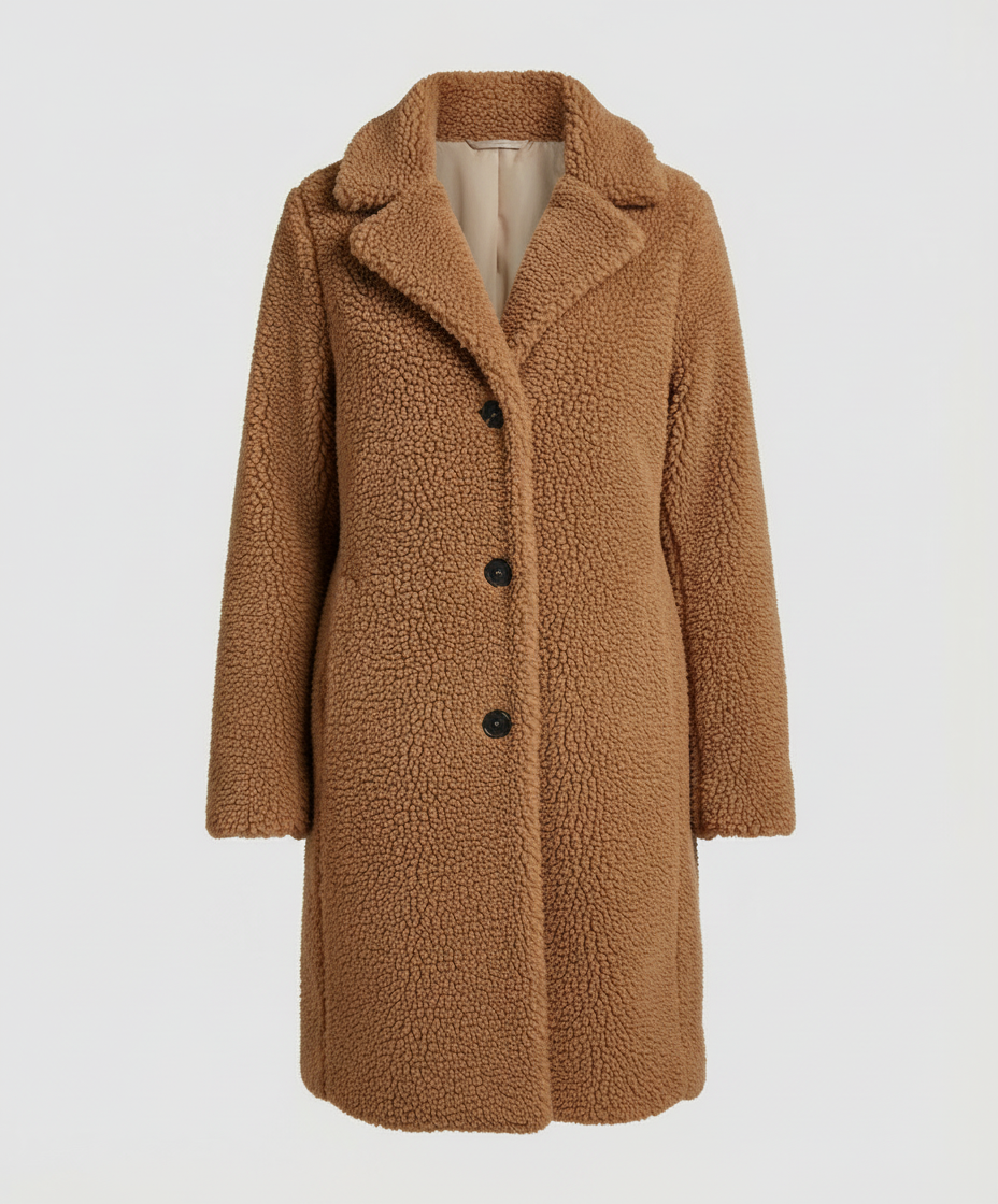Veste en Teddy douillette Femme | Heidi-Mode